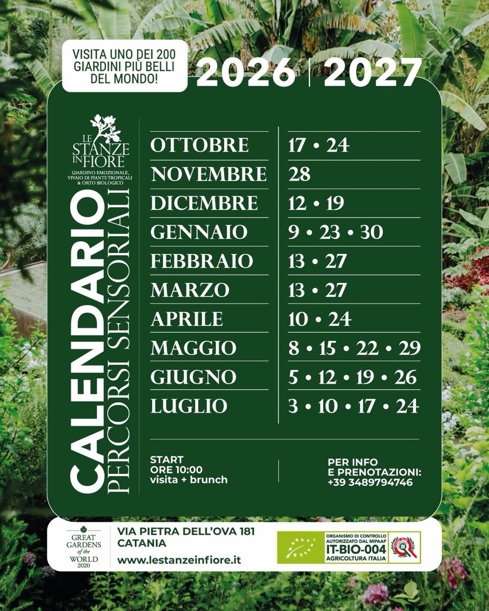 Locandina di Percorso Sensoriale