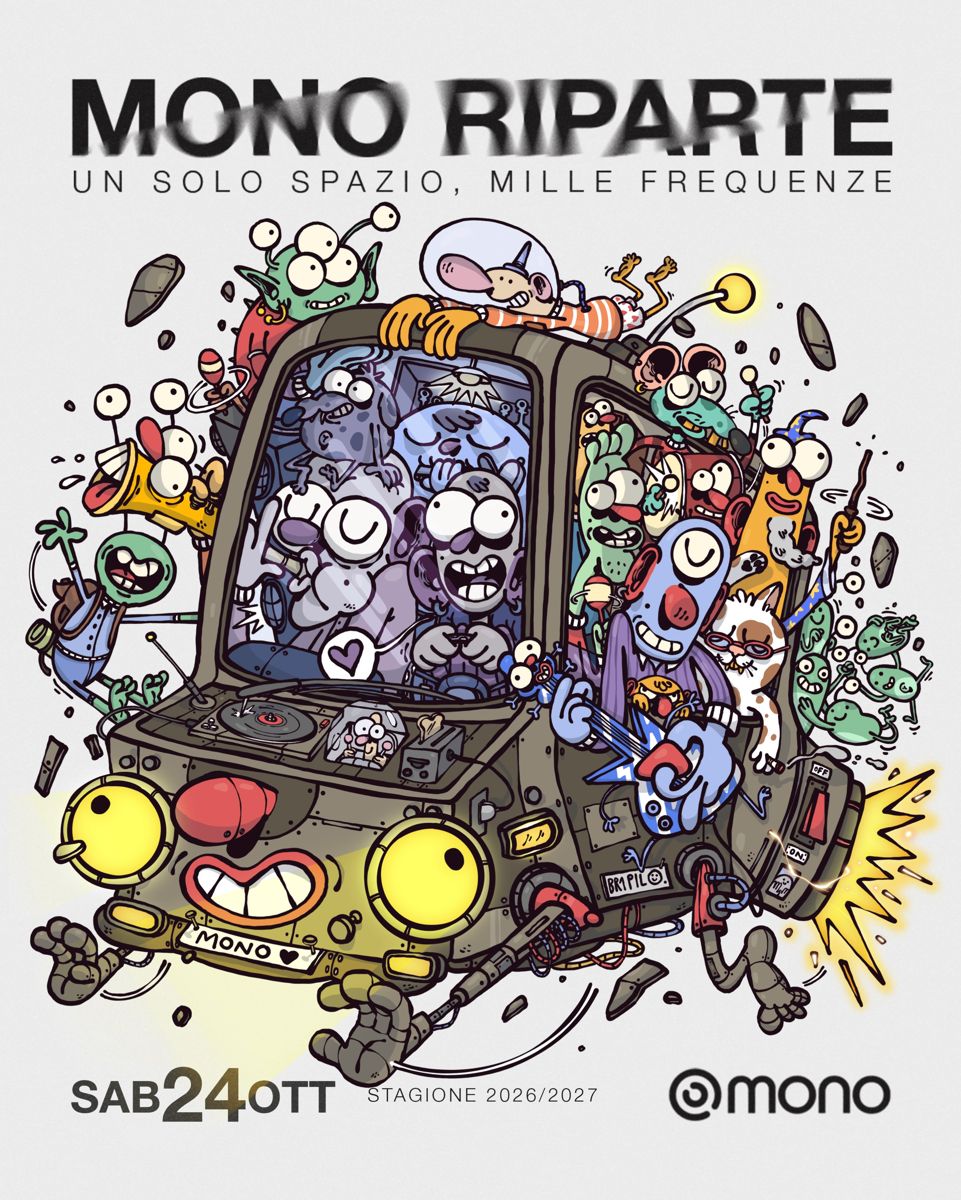 Locandina di Mono Riparte - Un solo spazio, mille frequenze