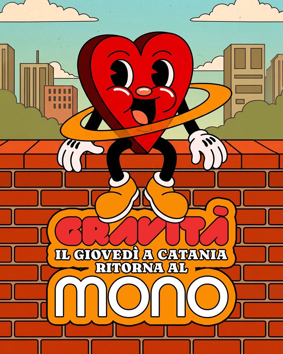 Locandina di Gravità – il giovedì a Catania