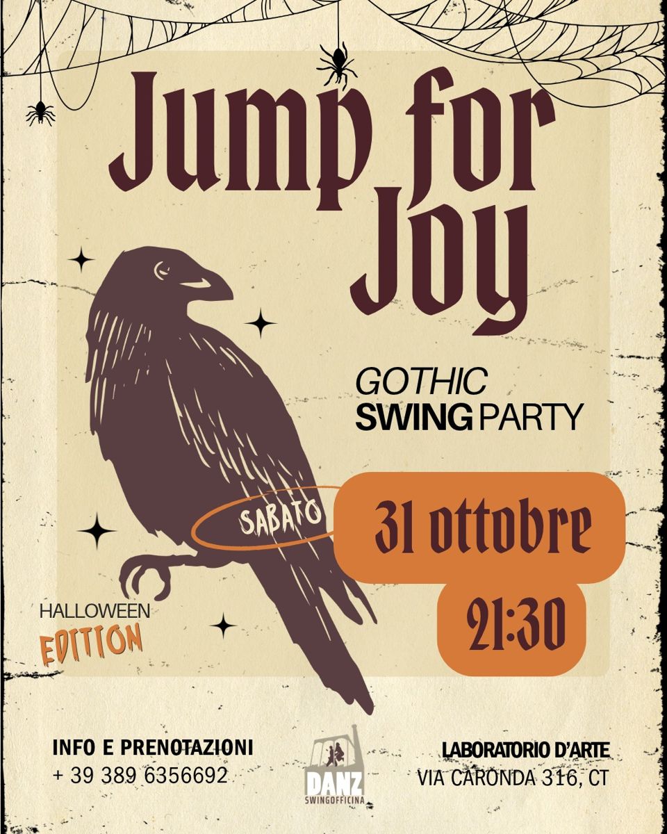 Locandina di Jump for Joy - Gothic Swing Party