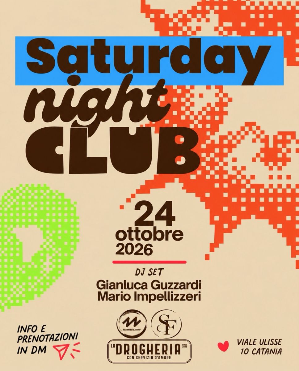 Locandina di Saturday Night Club