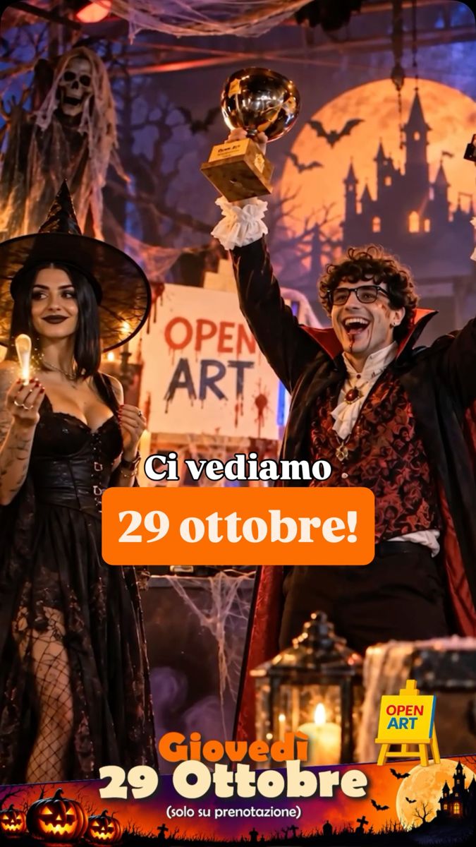 Locandina di OPEN ART – Halloween Edition