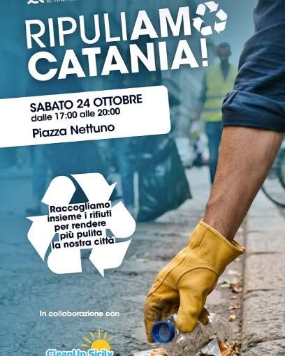 Locandina di Ripuliamo Catania
