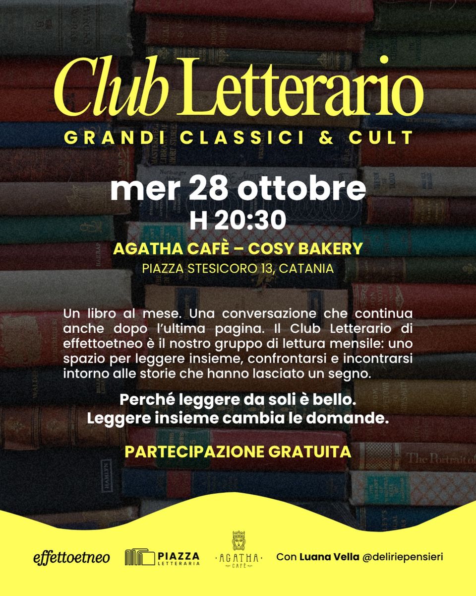 Locandina di Club Letterario – Grandi classici & cult