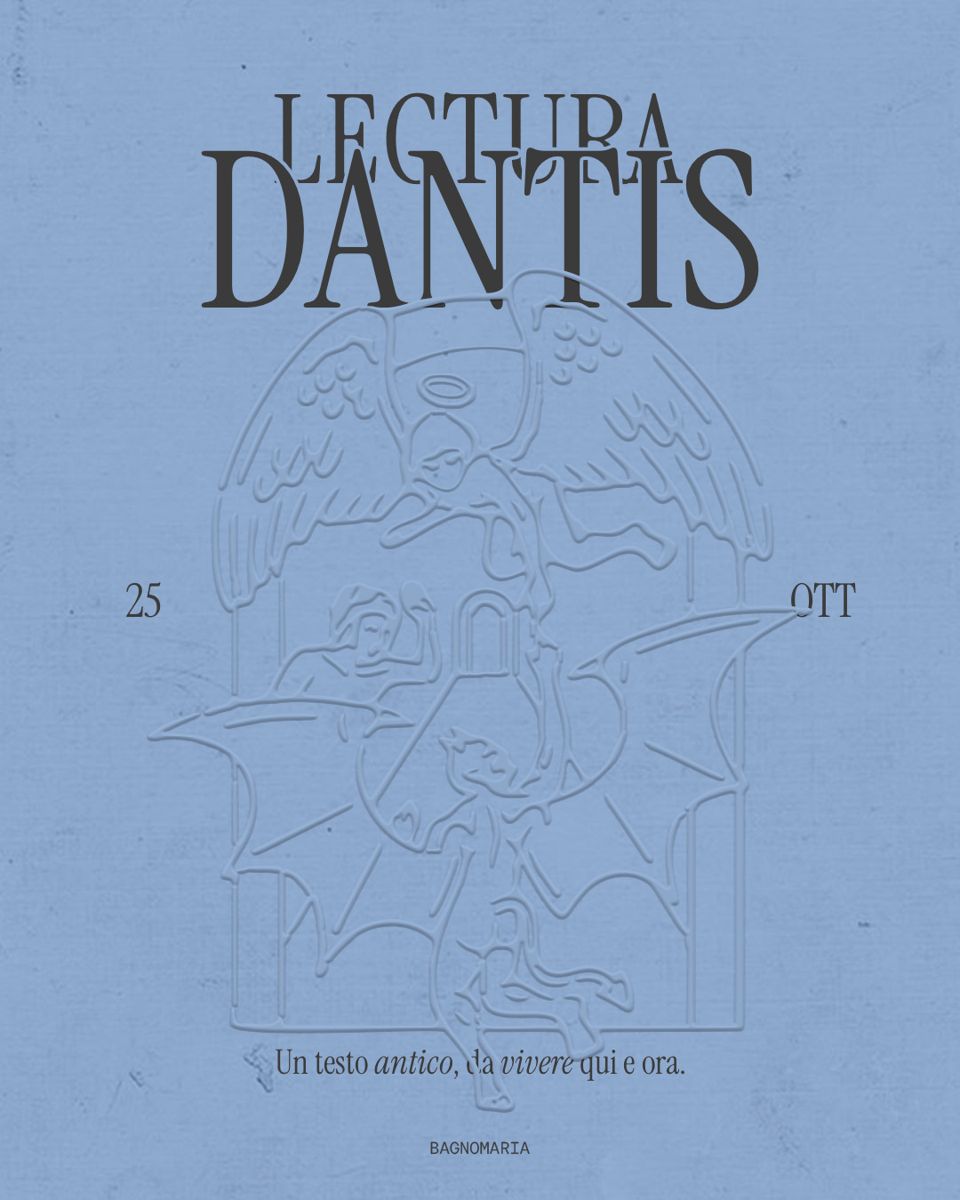 Locandina di Lectura Dantis