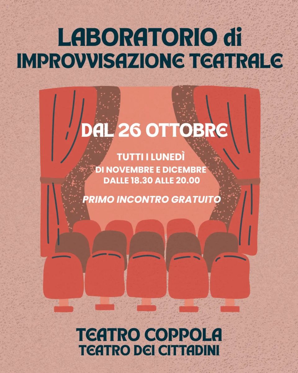 Locandina di Laboratorio di improvvisazione teatrale